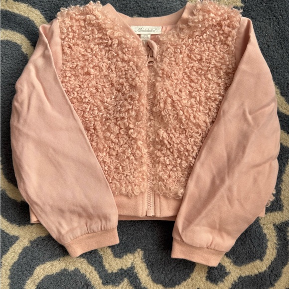 Pink Textured Jacket - Picture 2 of 4